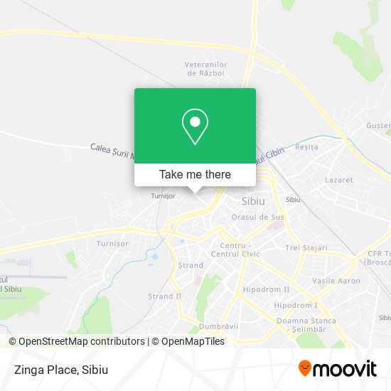 Zinga Place map