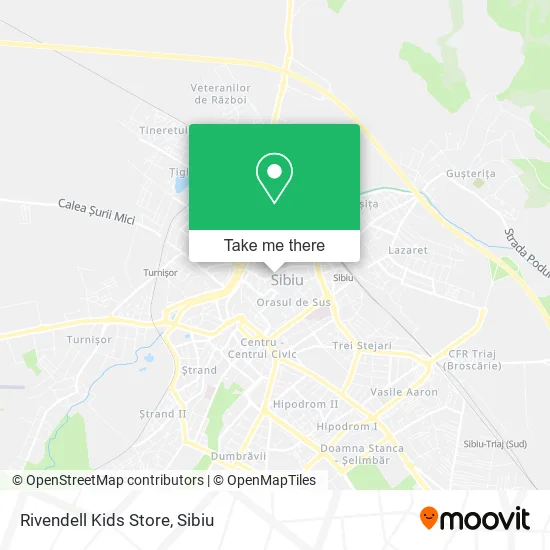 Rivendell Kids Store map