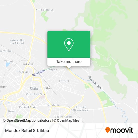 Mondex Retail Srl map