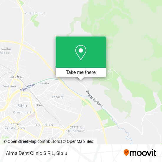 Alma Dent Clinic S R L map