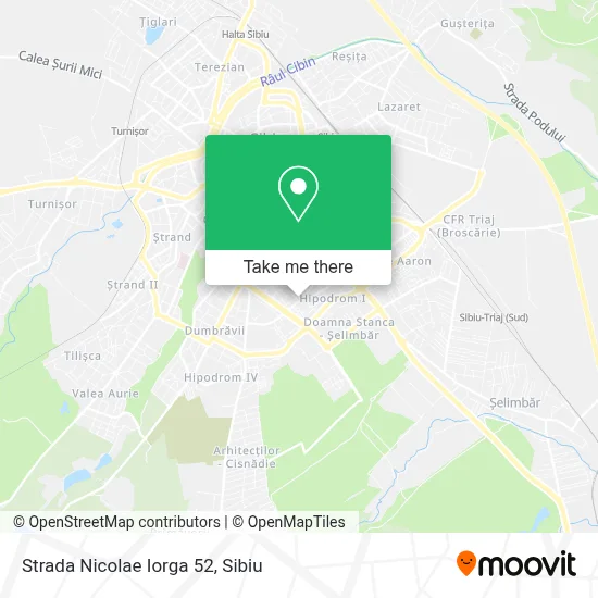 Strada Nicolae Iorga 52 map