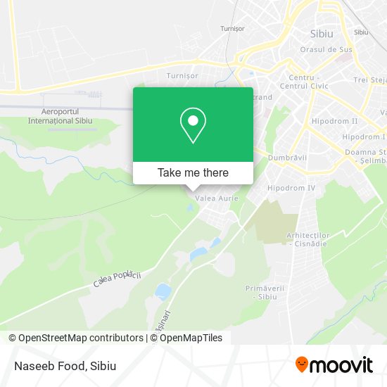 Naseeb Food map