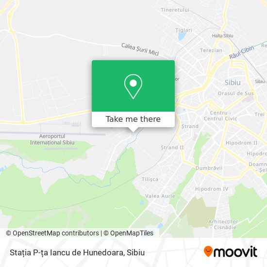 Stația P-ța Iancu de Hunedoara map