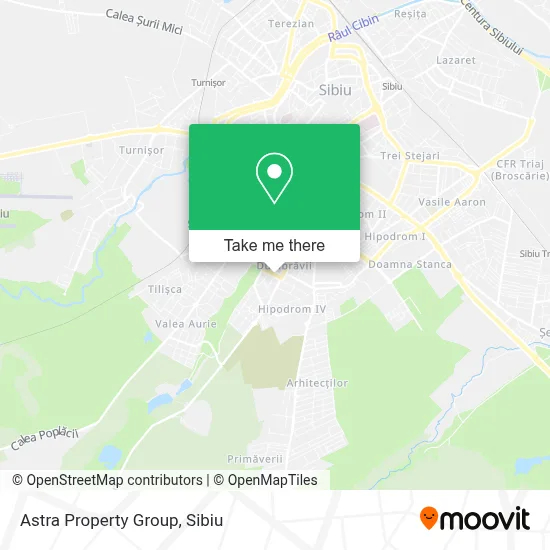 Astra Property Group map