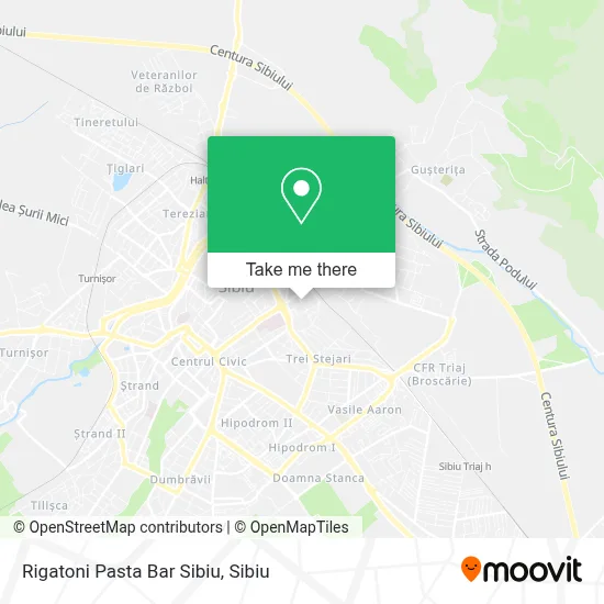 Rigatoni Pasta Bar Sibiu map