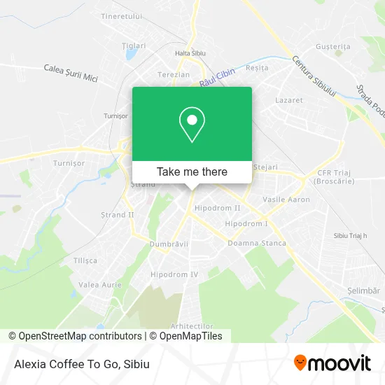 Alexia Coffee To Go map