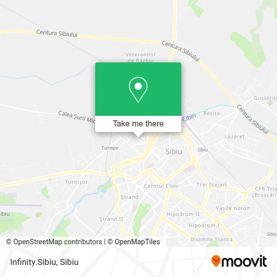 Infinity.Sibiu map
