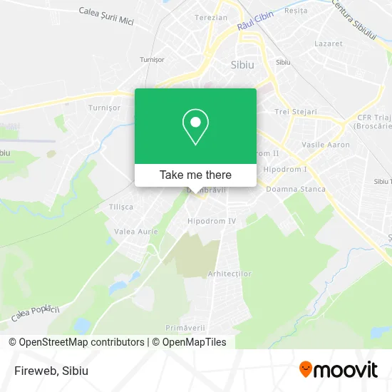Fireweb map