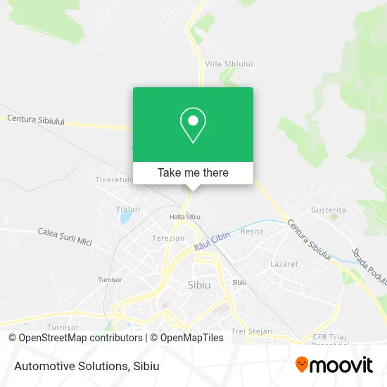 Automotive Solutions map