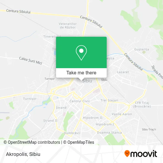 Akropolis map