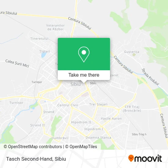 Tasch Second-Hand map