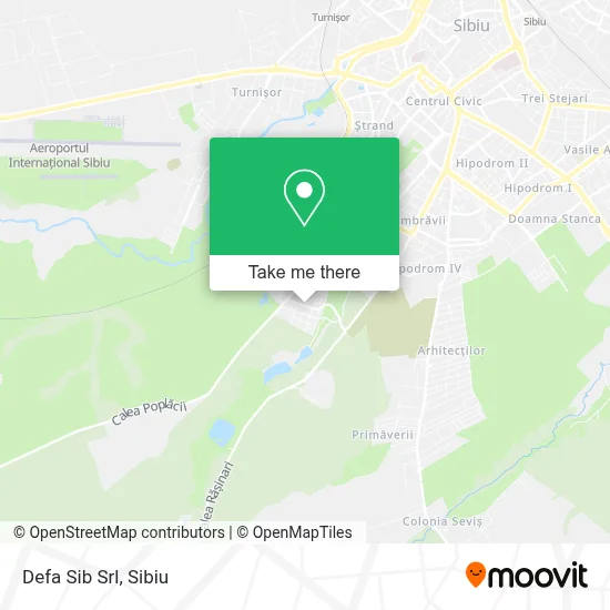 Defa Sib Srl map