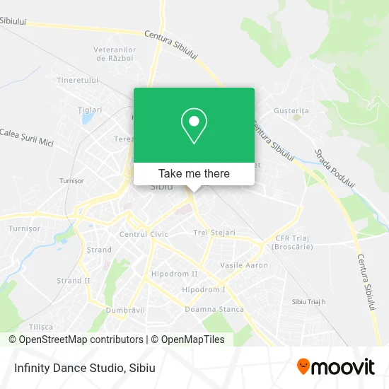 Infinity Dance Studio map