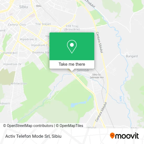 Activ Telefon Mode Srl map