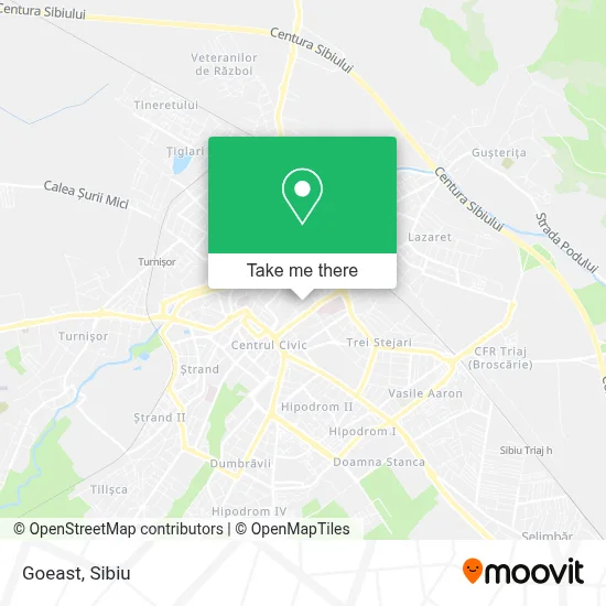 Goeast map