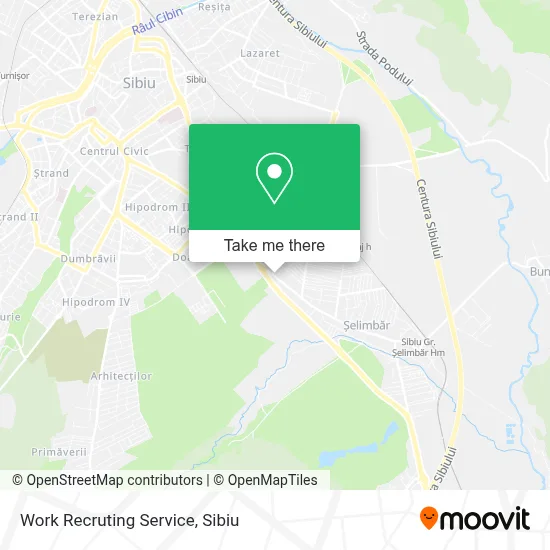 Work Recruting Service map