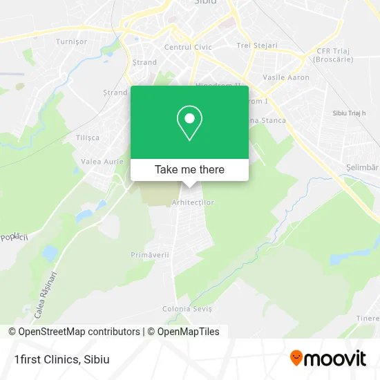 1first Clinics map