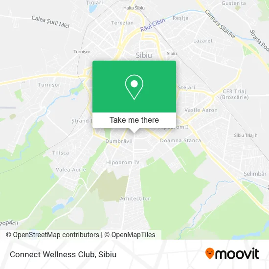 Connect Wellness Club map