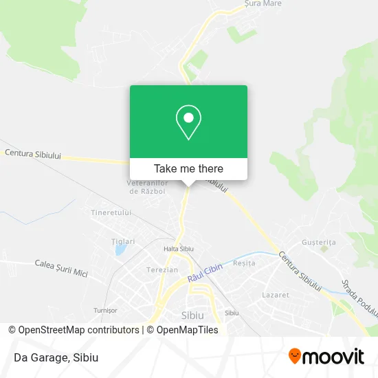 Da Garage map