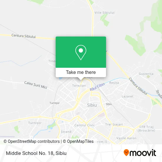 Middle School No. 18 map