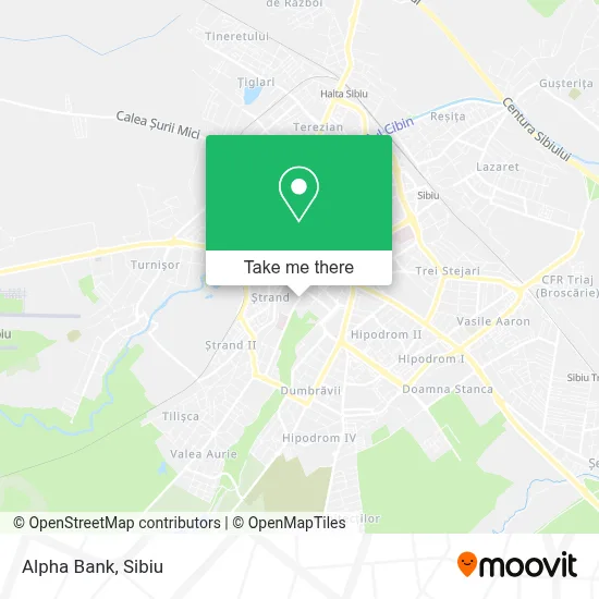 Alpha Bank map
