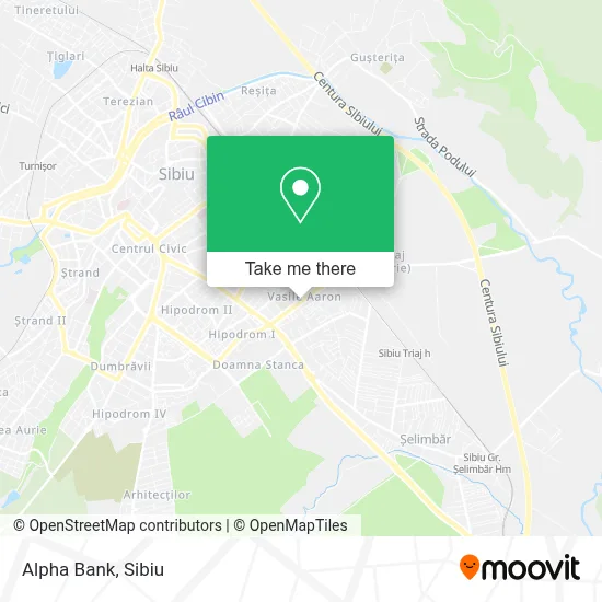 Alpha Bank map