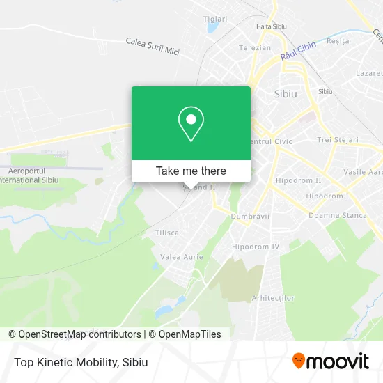 Top Kinetic Mobility map