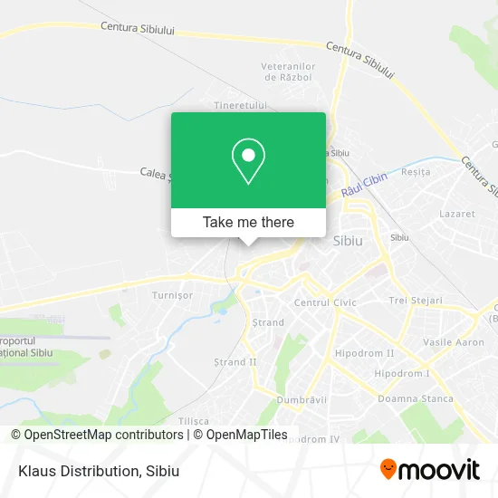 Klaus Distribution map