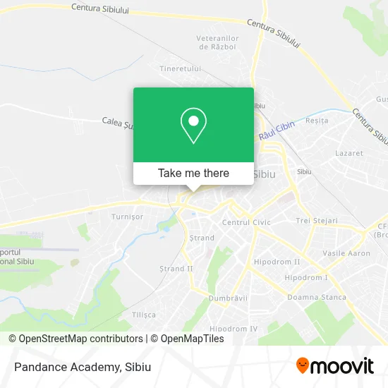 Pandance Academy map