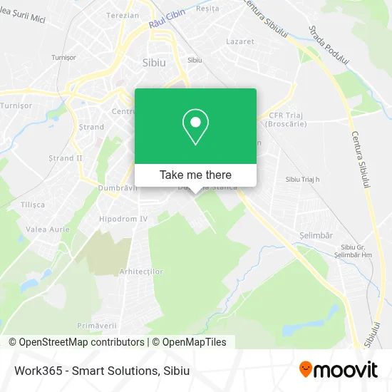 Work365 - Smart Solutions map
