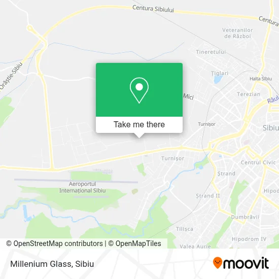 Millenium Glass map