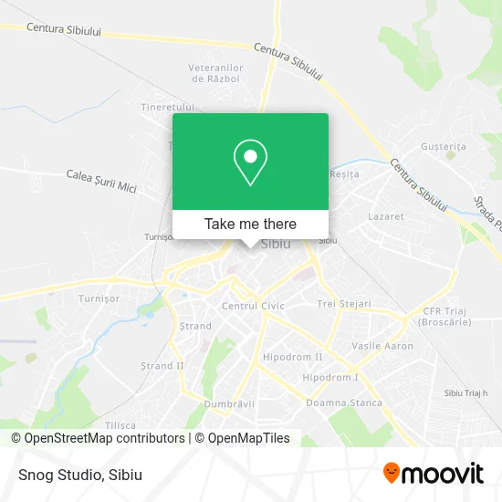 Snog Studio map