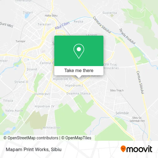 Mapam Print Works map