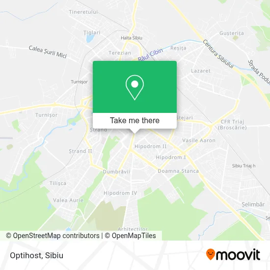 Optihost map