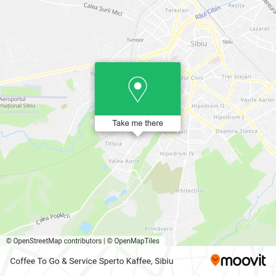 Coffee To Go & Service Sperto Kaffee map
