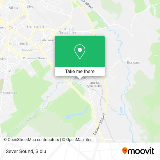 Sever Sound map