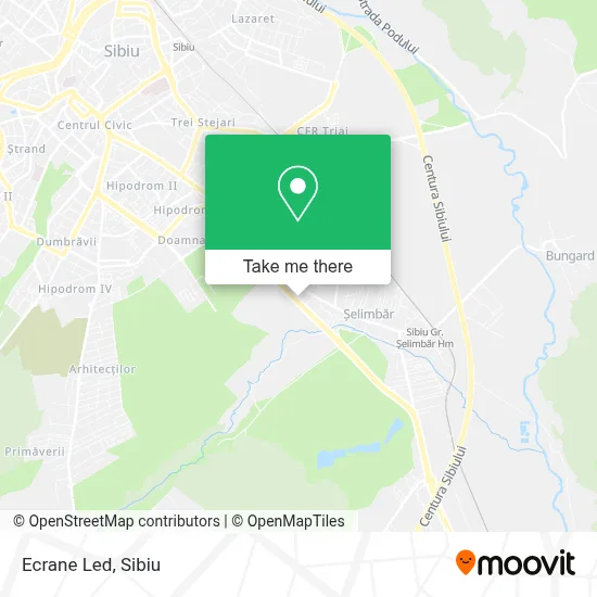 Ecrane Led map
