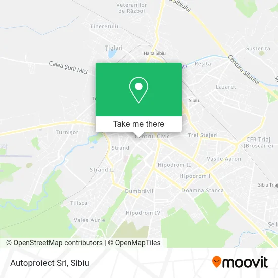 Autoproiect Srl map