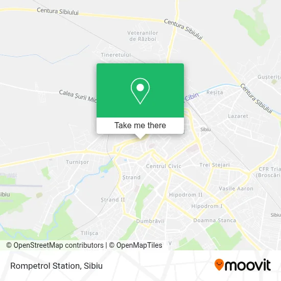 Rompetrol Station map
