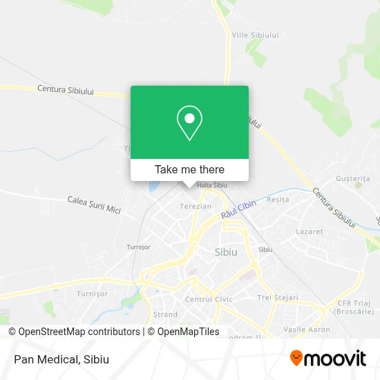 Pan Medical map