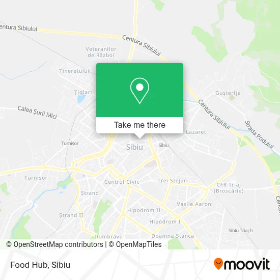Food Hub map