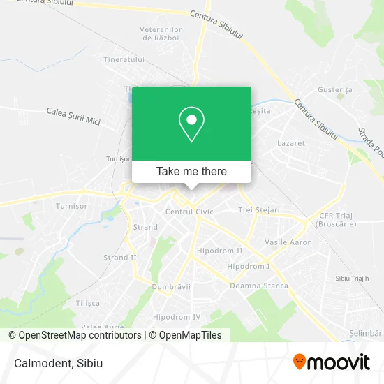 Calmodent map