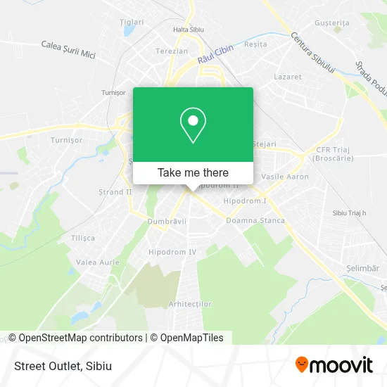 Street Outlet map