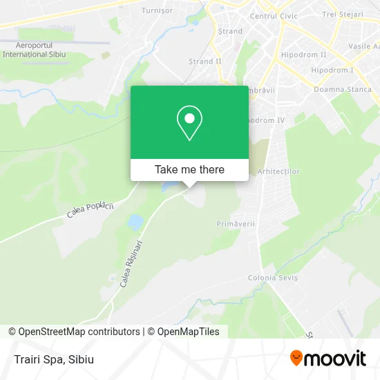 Trairi Spa map