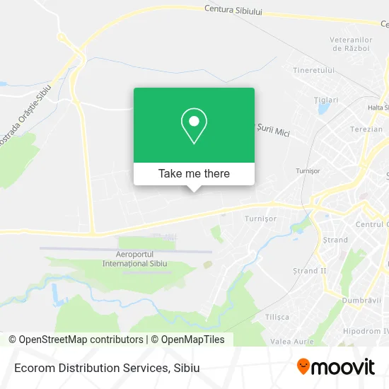 Ecorom Distribution Services map
