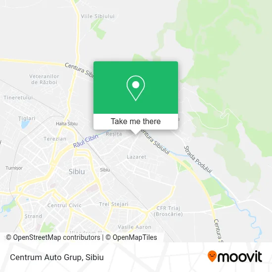 Centrum Auto Grup map