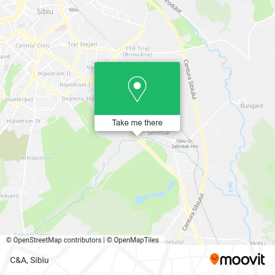 C&A map