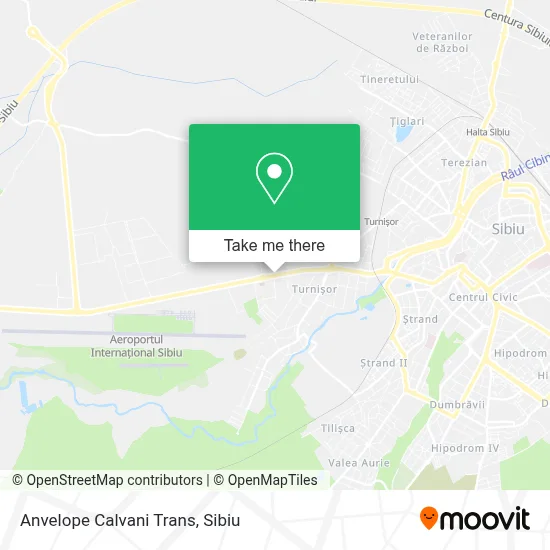 Anvelope Calvani Trans map