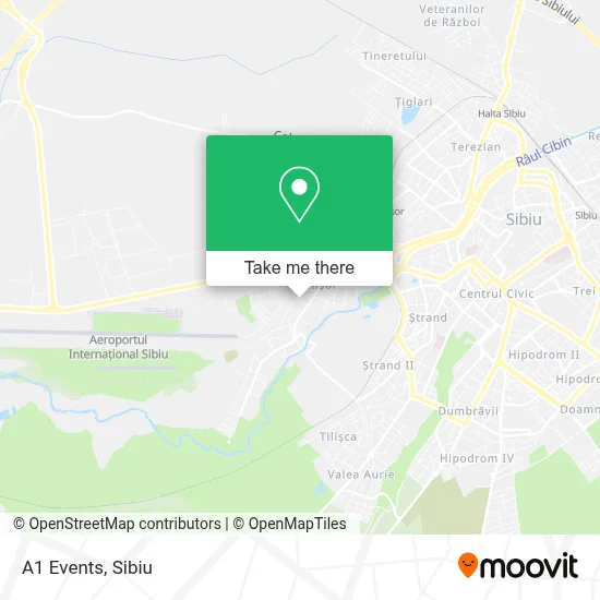 A1 Events map