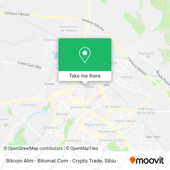 Bitcoin Atm - Bitomat.Com - Crypto Trade map